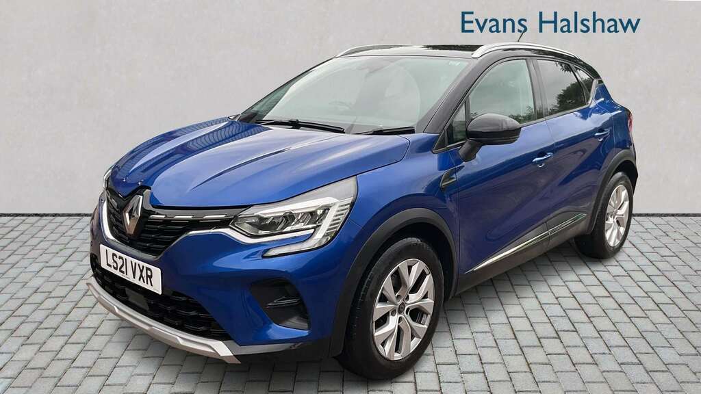 Renault Captur 1.0 Tce 90 Iconic 2021 LS21VXR Blue #4