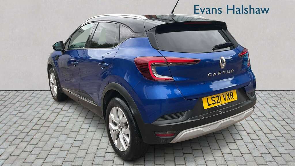 Renault Captur 1.0 Tce 90 Iconic 2021 LS21VXR Blue #3