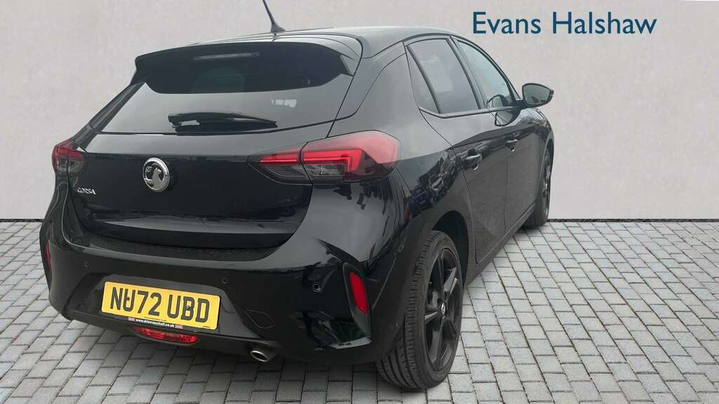 Vauxhall Corsa 1.2 Turbo Gs Line 2022 NU72UBD Black #2