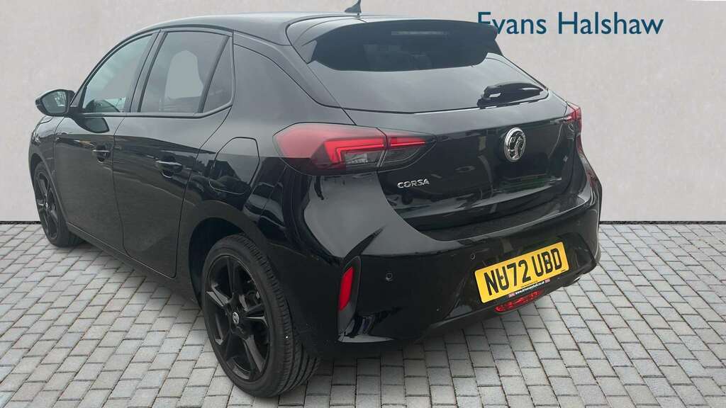 Vauxhall Corsa 1.2 Turbo Gs Line 2022 NU72UBD Black #3