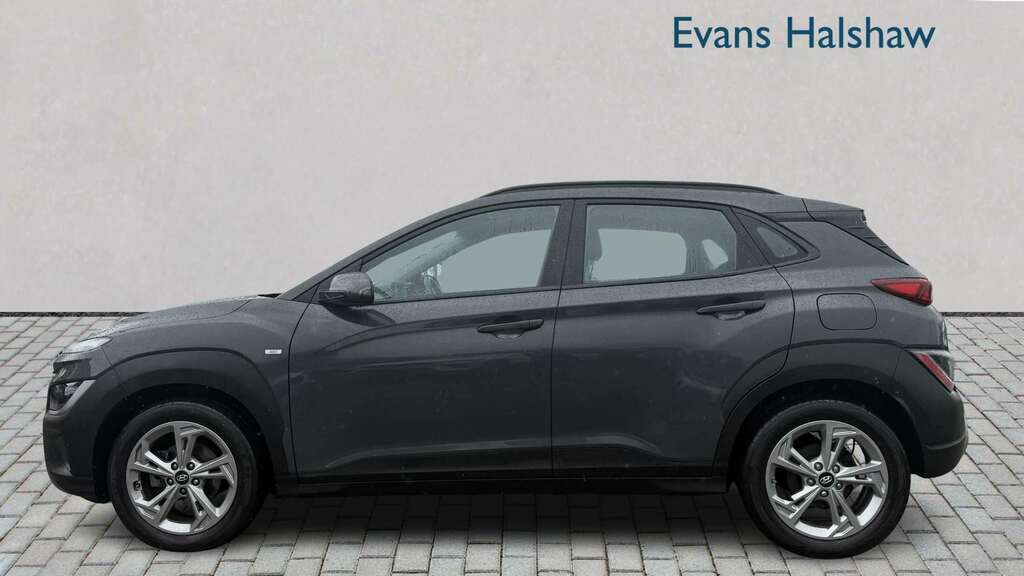 Hyundai Kona 1.0 Tgdi 48V Mhev Se Connect 2023 Grey #3