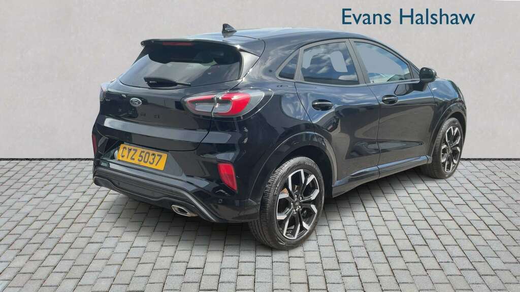 Ford Puma 1.0 Ecoboost Hybrid Mhev St-line X 2024 CYZ5037 Black #2