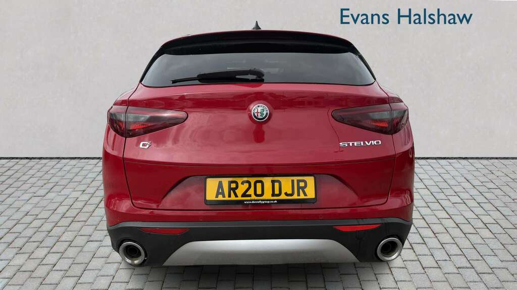 Alfa Romeo Stelvio 2.2 D 210 Milano 2020 Red #6