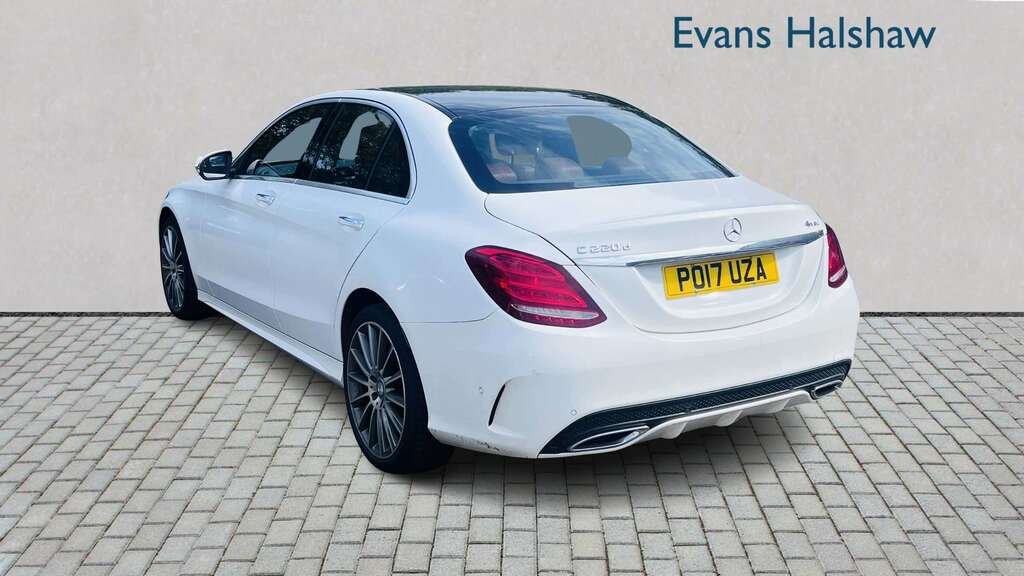 Mercedes-Benz C Class Convertible White #4
