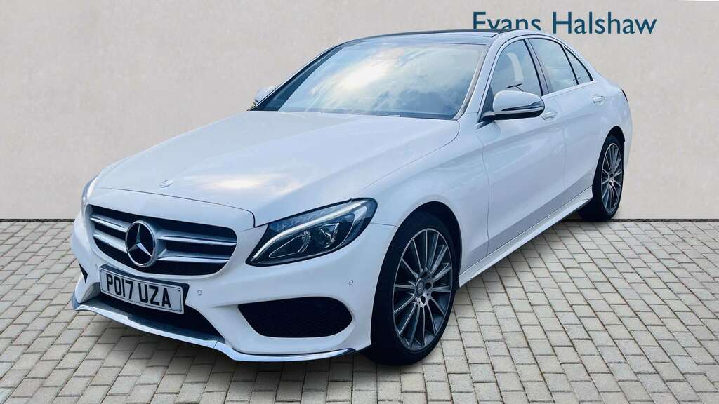 Mercedes-Benz C Class Convertible White #3