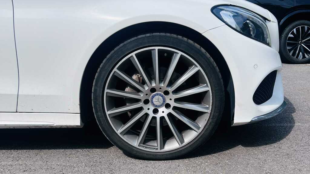 Mercedes-Benz C Class Convertible White #8