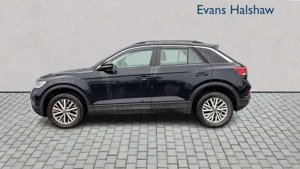 Volkswagen T-Roc 1.5 Tsi Life Dsg 2022 CF22TPY Black #3