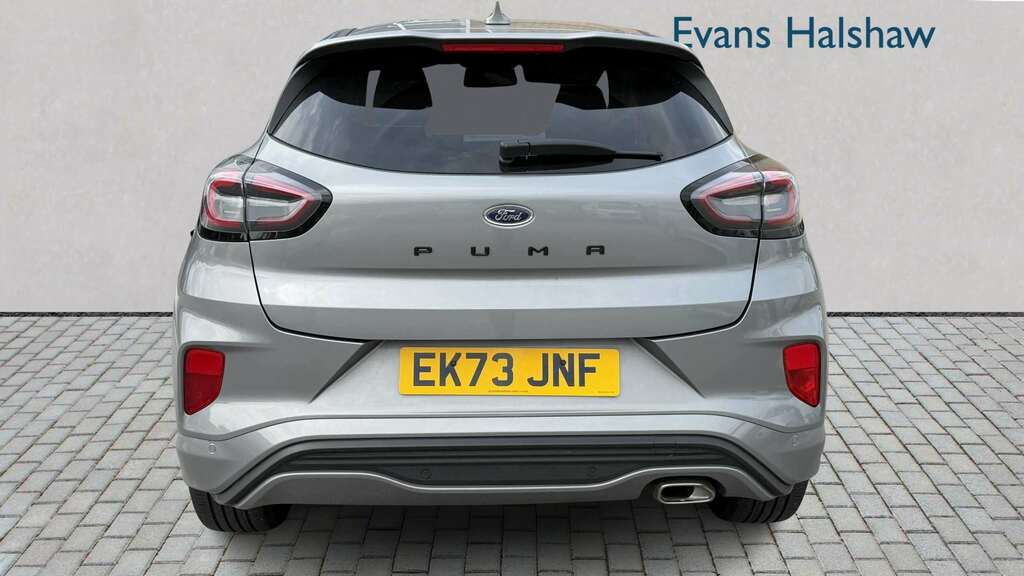 Ford Puma 1.0 Ecoboost Hybrid Mhev Vivid Ruby Ed Dct Red #4