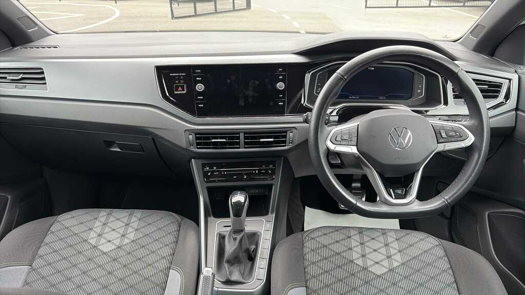 Volkswagen Polo 1.0 Tsi 110 R-line Dsg 2024 FH73JHA White #6