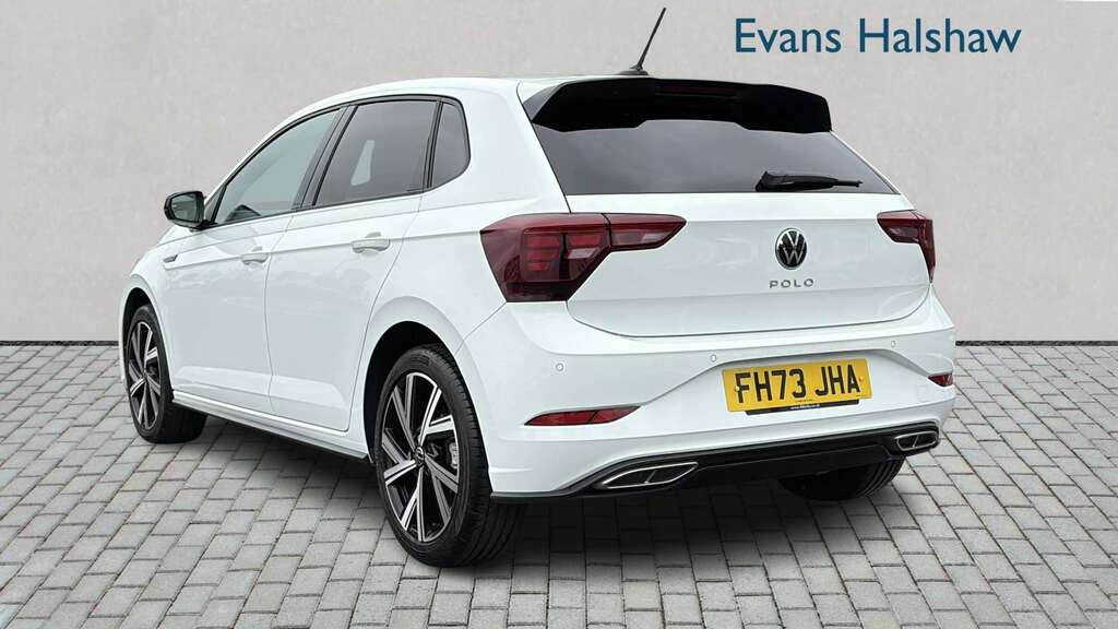 Volkswagen Polo 1.0 Tsi 110 R-line Dsg 2024 White #2