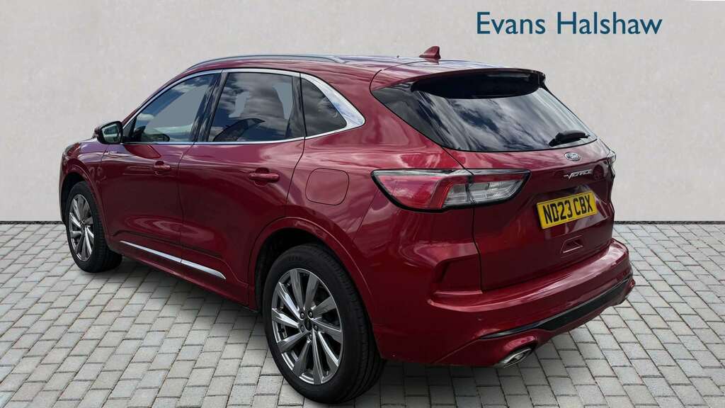 Ford Kuga 2.5 Fhev Vignale Cvt 2023 Red #4