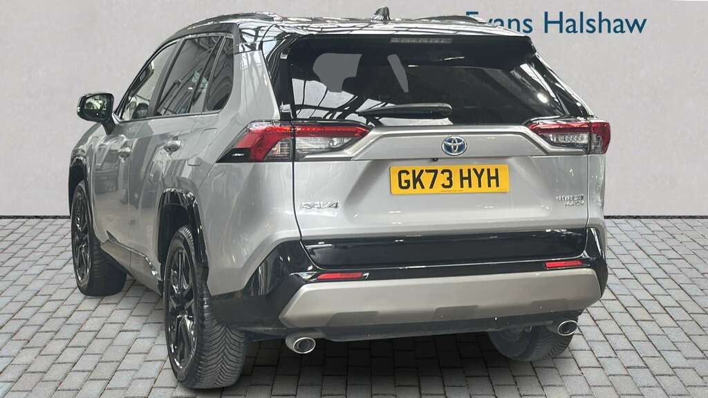 Toyota Rav 4 2.5 Vvt-i Hybrid Dynamic Cvt 2023 Silver #2