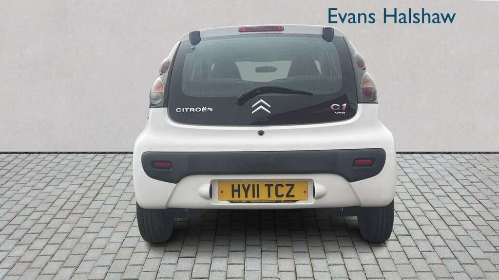 Citroen C1 1.0I Vtr Ac 2011 White #5