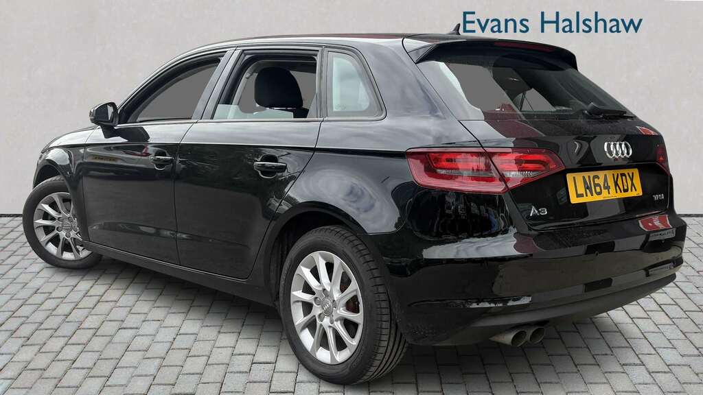 Audi A3 2.0 Tdi S Line Sportback Euro 5 Ss Sat Nav Black #2