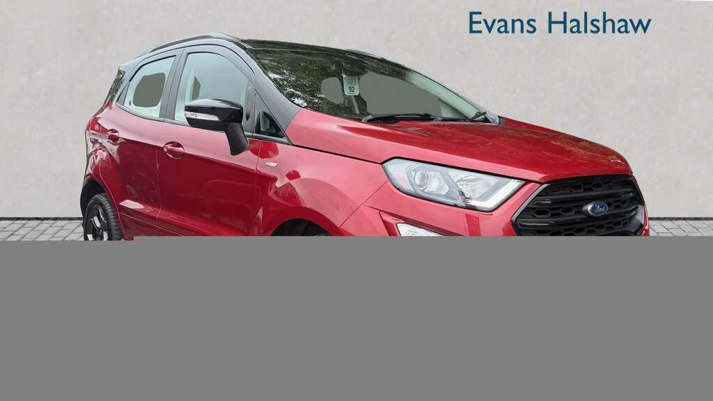 Ford Ecosport 1.0 Ecoboost 125 St-line 2020 Red
