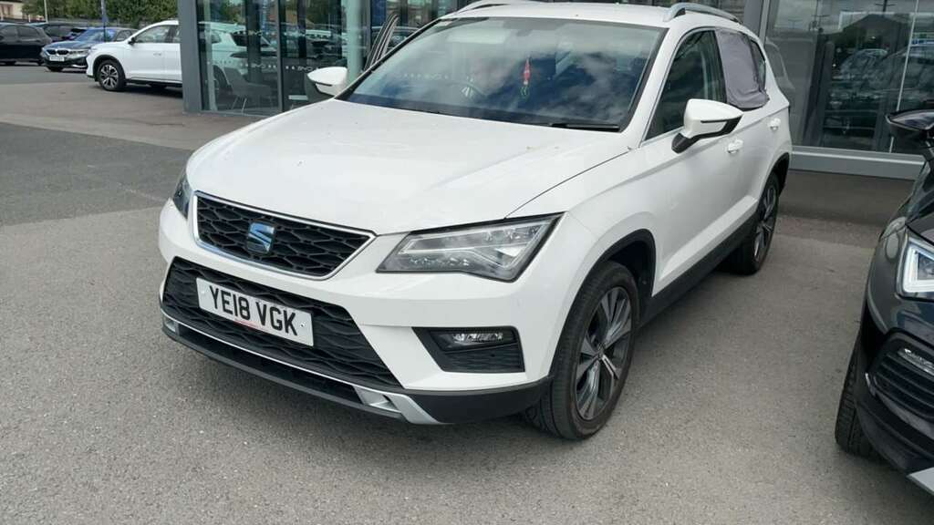 Seat Ateca 1.0 Tsi Ecomotive Se Technology 2018 White #2