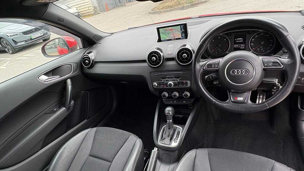 Audi A1 1.6 Tdi S Line S Tronic 2017 Red #3