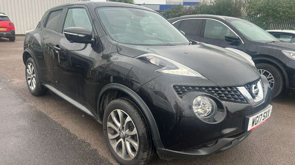 Nissan Juke 1.6 Tekna Xtronic 2017 WG17SXX Black #4