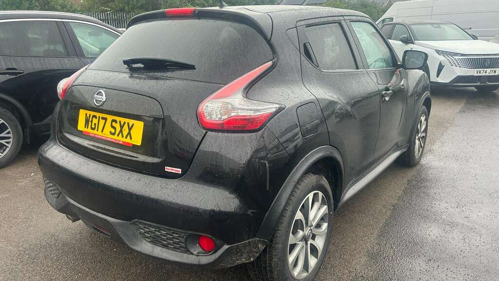 Nissan Juke 1.6 Tekna Xtronic 2017 WG17SXX Black #3