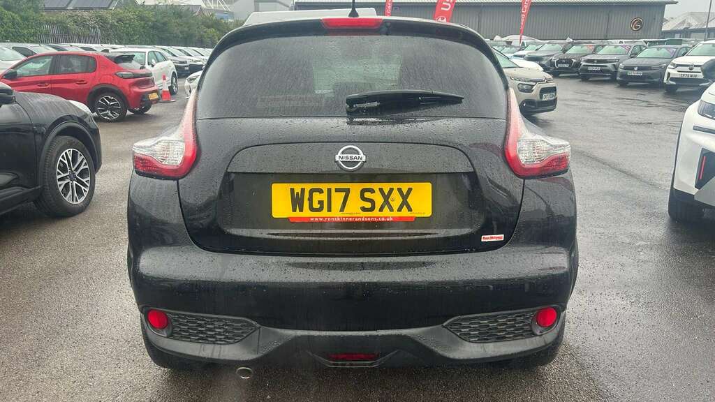 Nissan Juke 1.6 Tekna Xtronic 2017 WG17SXX Black #6