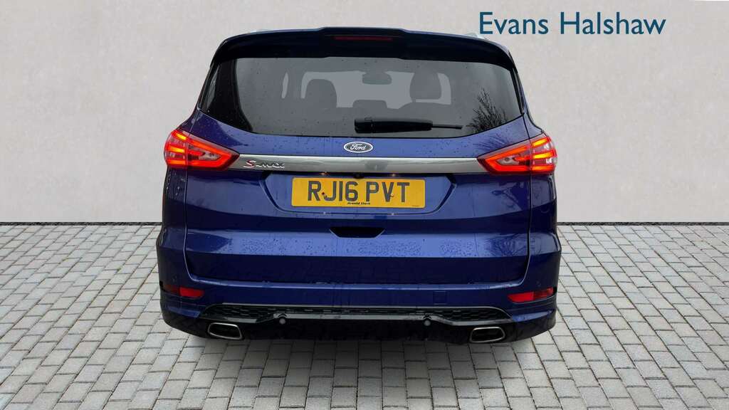 Ford S-Max 2.0 Tdci 210 Titanium Sport Powershift 2016 Blue #6