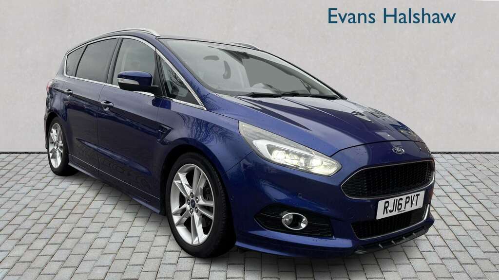 Ford S-Max 2.0 Tdci 210 Titanium Sport Powershift 2016 Blue