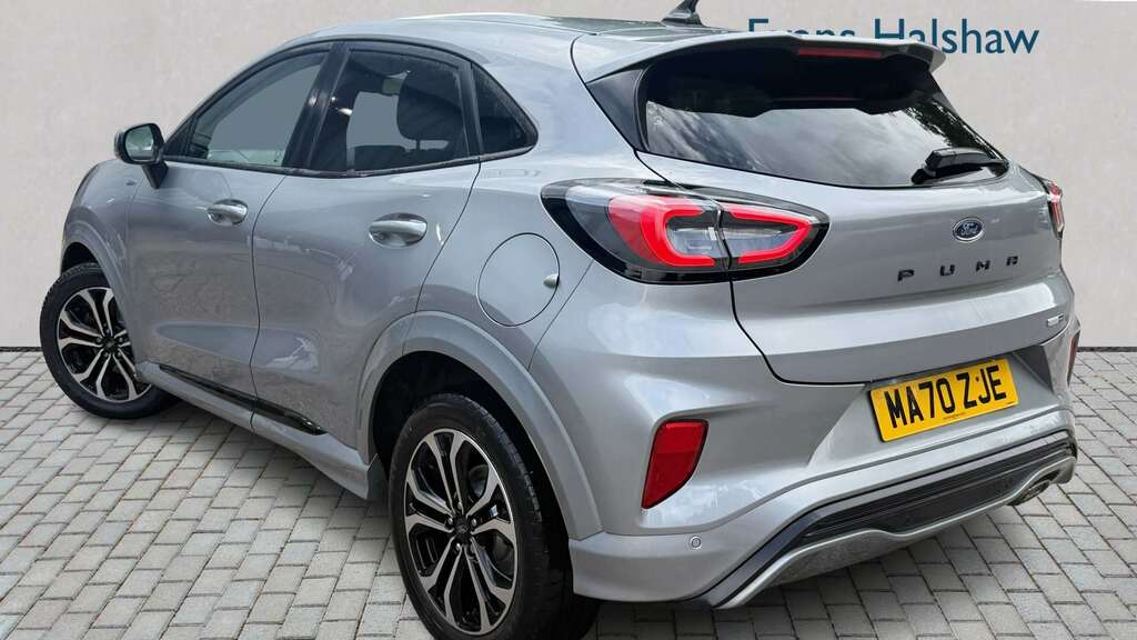 Ford Puma 1.0 Ecoboost Hybrid Mhev St-line 2020 MA70ZJE Silver #2