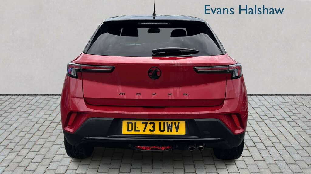 Vauxhall Mokka 1.2 Turbo 136 Gs 2023 DL73UWV Red #4