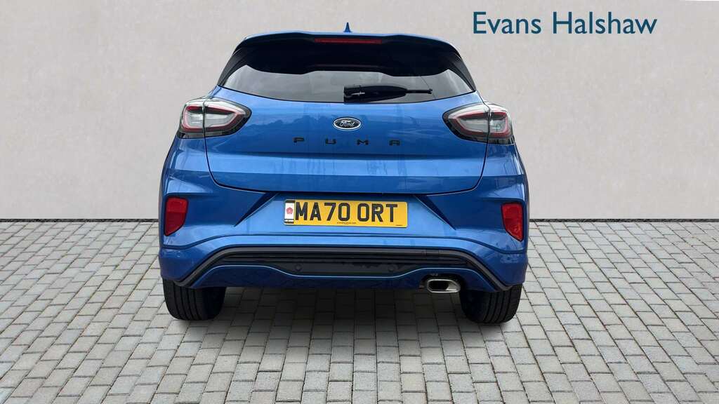 Ford Puma 1.0 Ecoboost Hybrid Mhev St-line X 2020 MA70ORT Blue #4