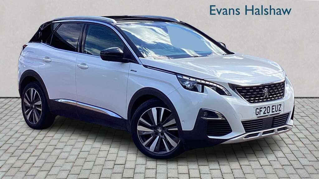 Peugeot 3008 Hatchback White #1