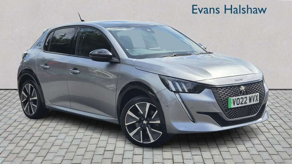 Peugeot e-208 100Kw Gt 50Kwh 2022 Grey