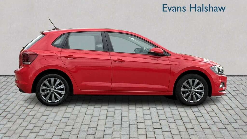 Volkswagen Polo 1.0 Tsi 110 Sel 2021 Red #4