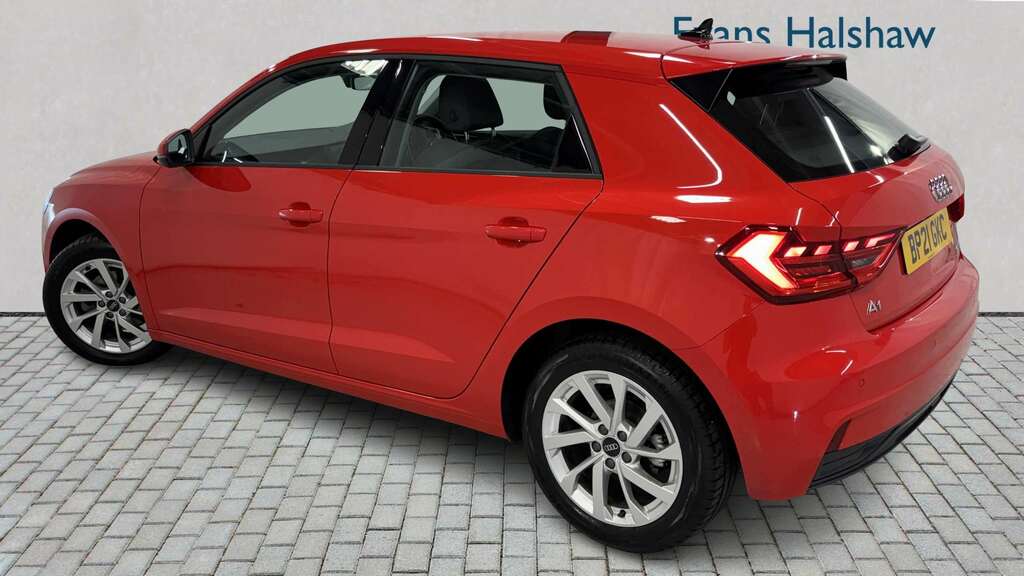 Audi A1 30 Tfsi 110 Sport 2021 BP21GKC Red #2