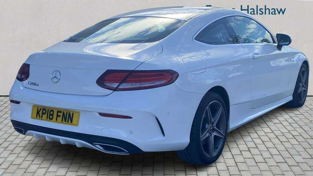Mercedes-Benz C Class C300h Amg Line Blue #6