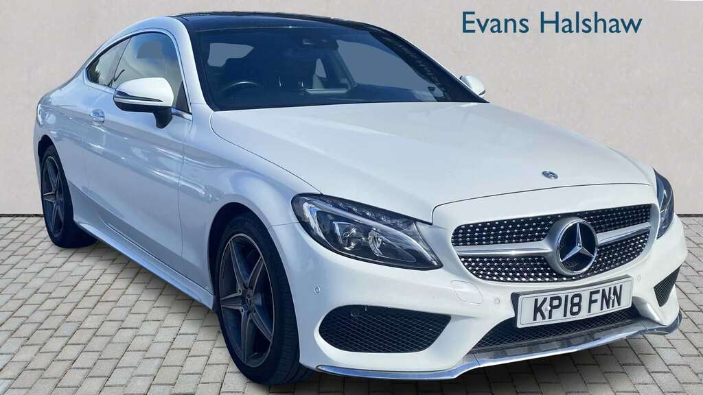 Mercedes-Benz C Class C300h Amg Line Blue #1