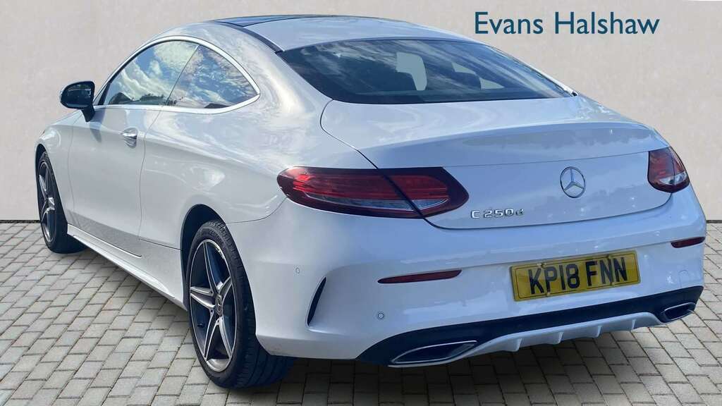 Mercedes-Benz C Class C300h Amg Line Blue #5