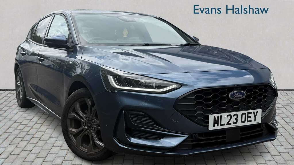 Ford Focus 1.0 Ecoboost Hybrid Mhev St-line 2023 ML23OEY Blue