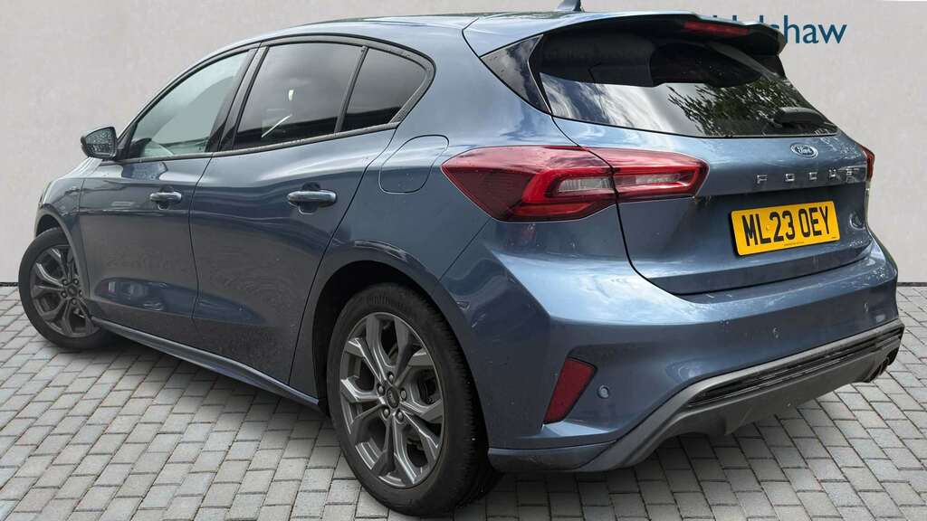 Ford Focus 1.0 Ecoboost Hybrid Mhev St-line 2023 ML23OEY Blue #2