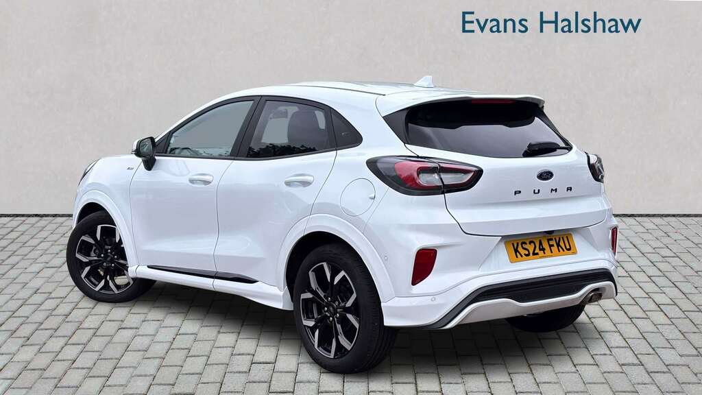 Ford Puma 1.0 Ecoboost Hybrid Mhev St-line X Sync4 Navigatio Silver #2