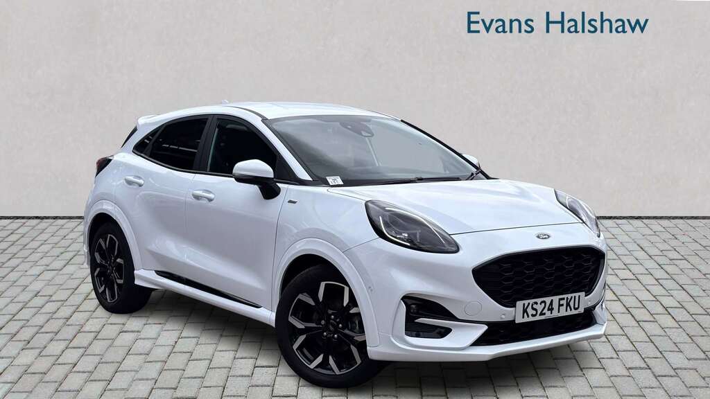 Ford Puma 1.0 Ecoboost Hybrid Mhev St-line X Sync4 Navigatio Silver #1