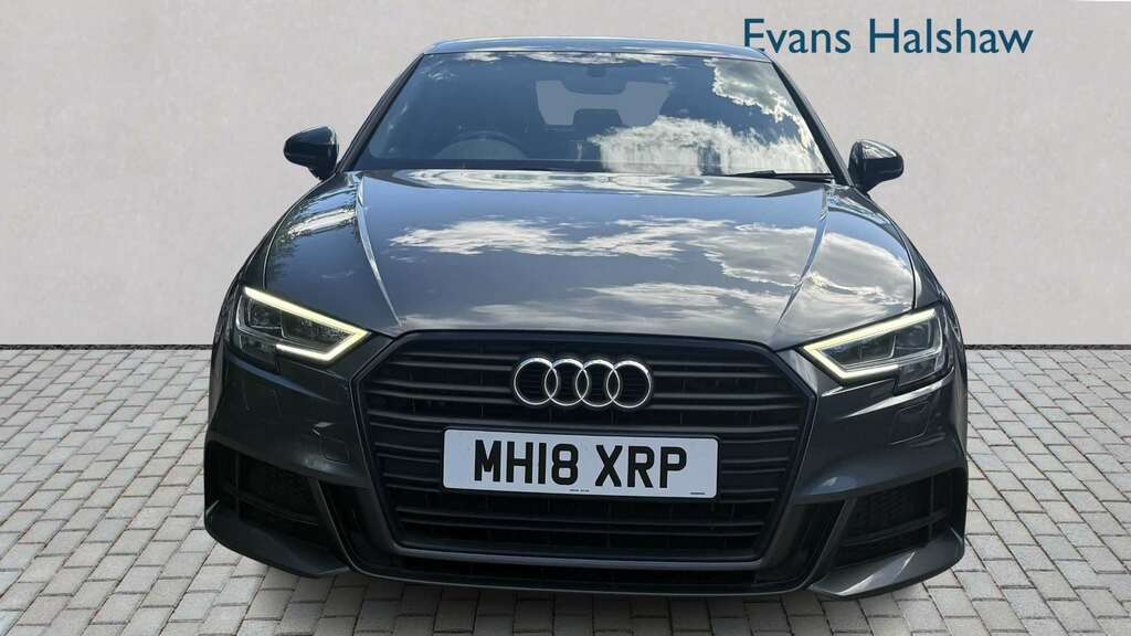 Audi A3 2.0 Tdi Black Edition S Tronic 7 Speed 2018 Grey #4