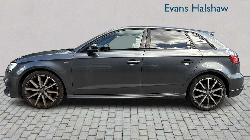 Audi A3 2.0 Tdi Black Edition S Tronic 7 Speed 2018 Grey #3