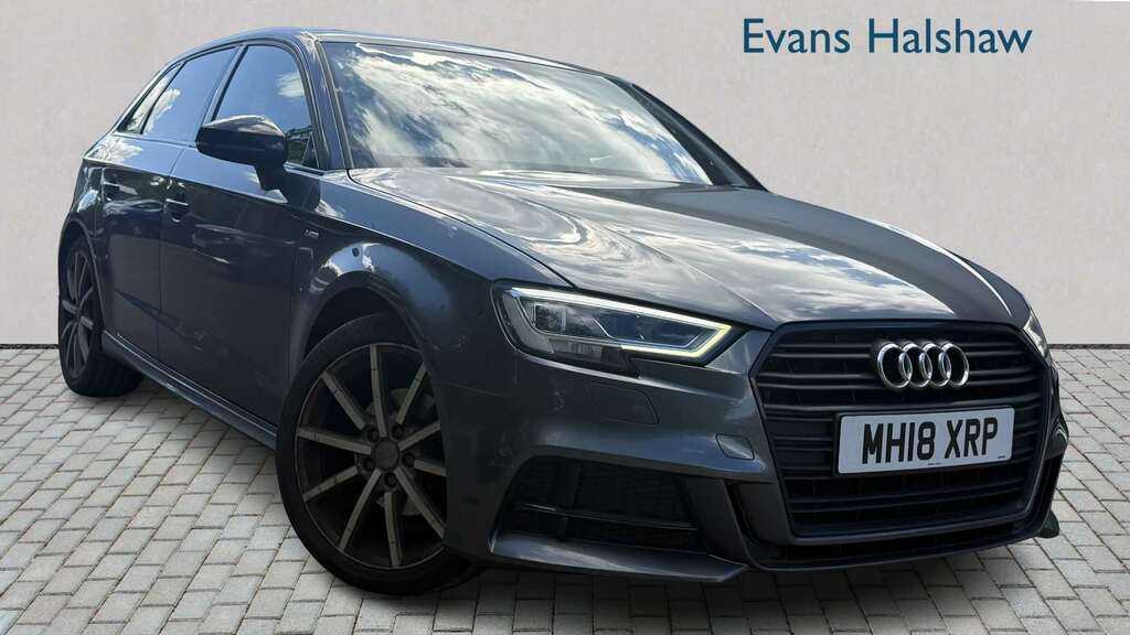 Audi A3 2.0 Tdi Black Edition S Tronic 7 Speed 2018 Grey