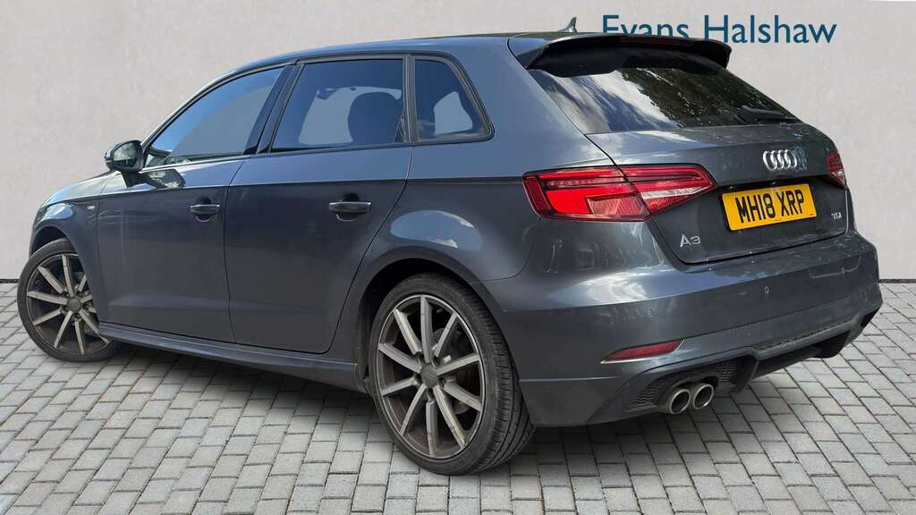 Audi A3 2.0 Tdi Black Edition S Tronic 7 Speed 2018 Grey #2