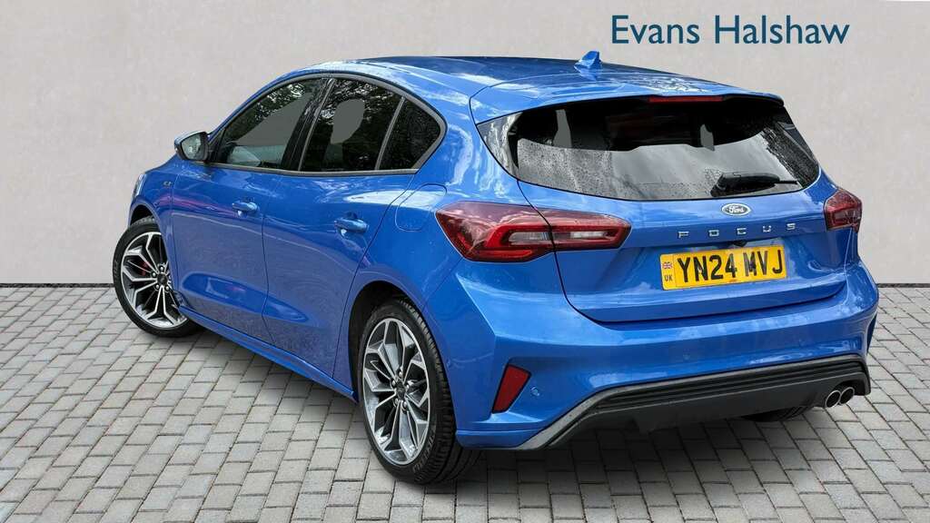 Ford Focus 1.0 Ecoboost Hybrid Mhev St-line X 2024 Blue #2