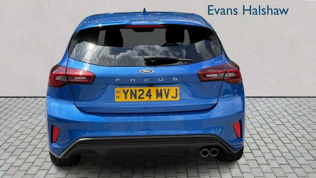 Ford Focus 1.0 Ecoboost Hybrid Mhev St-line X 2024 Blue #5