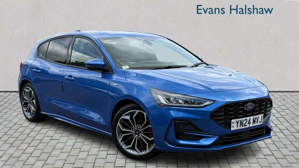 Ford Focus 1.0 Ecoboost Hybrid Mhev St-line X 2024 Blue