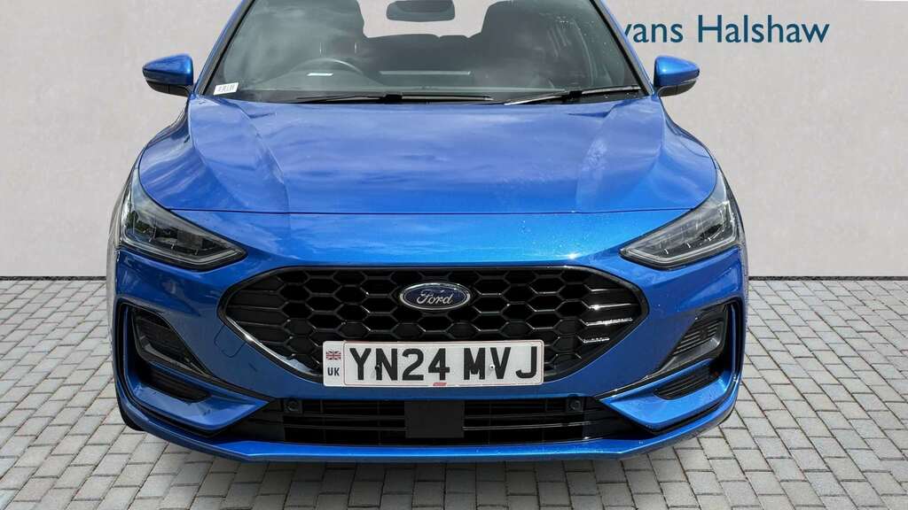 Ford Focus 1.0 Ecoboost Hybrid Mhev St-line X 2024 Blue #4
