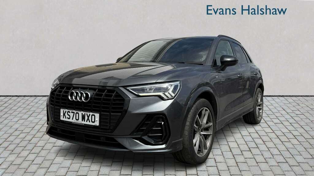 Audi Q3 35 Tfsi Black Edition 2021 KS70WXO Grey #3