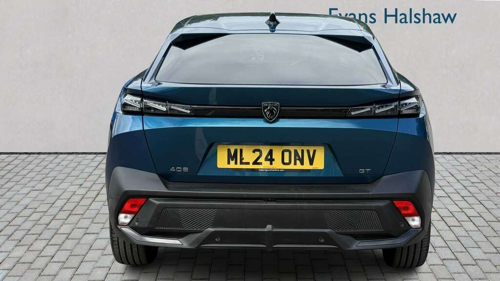 Peugeot 408 1.2 Puretech Gt Eat8 2024 Blue #4